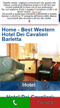 Mobile Screenshot of hoteldeicavalieri.net